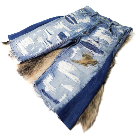 STAY TRU3 FLARED JORTS